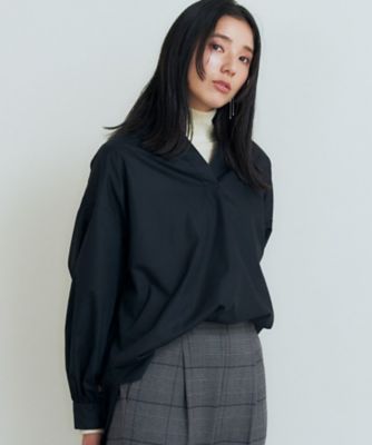 【＠ＢＡＩＬＡ掲載】バックシャーリングシャツ／魅せる体形カバー服／洗える／ヒルナンデス！で紹介！（２００２３６４６３５）