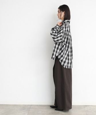 【＠ＢＡＩＬＡ掲載】バックシャーリングシャツ／魅せる体形カバー服／洗える／ヒルナンデス！で紹介！（２００２３６４６３５）
