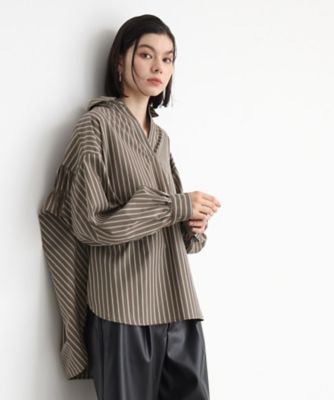 【＠ＢＡＩＬＡ掲載】バックシャーリングシャツ／魅せる体形カバー服／洗える／ヒルナンデス！で紹介！（２００２３６４６３５）