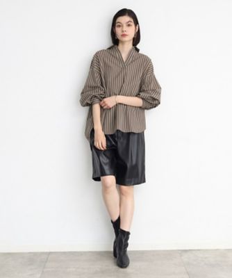 【＠ＢＡＩＬＡ掲載】バックシャーリングシャツ／魅せる体形カバー服／洗える／ヒルナンデス！で紹介！（２００２３６４６３５）