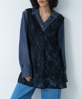 ｇａｒｄｅｎ　ｌａｃｅ　２ｗａｙ　ｂｌｏｕｓｅ（２００２３６４９４４）