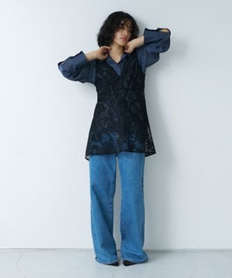 ｇａｒｄｅｎ　ｌａｃｅ　２ｗａｙ　ｂｌｏｕｓｅ（２００２３６４９４４）