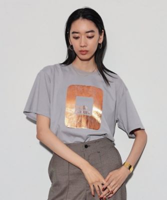 シャイン箔プリントＴシャツ（２００２３６４９９５）