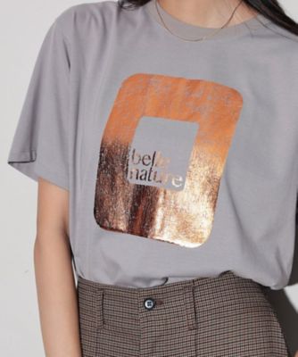 シャイン箔プリントＴシャツ（２００２３６４９９５）