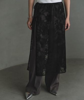 ｇａｒｄｅｎ　ｌａｃｅ　ｗｒａｐ　ｓｋｉｒｔ（２００２３６４９９６）