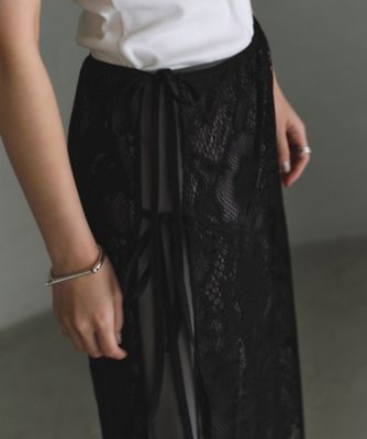 ｇａｒｄｅｎ　ｌａｃｅ　ｗｒａｐ　ｓｋｉｒｔ（２００２３６４９９６）