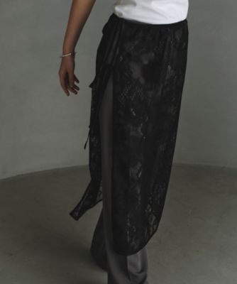 ｇａｒｄｅｎ　ｌａｃｅ　ｗｒａｐ　ｓｋｉｒｔ（２００２３６４９９６）