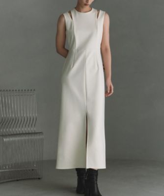 CODE A (Women)/コードエー slit jersey dress(2002364997)