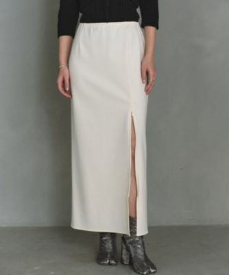 CODE A (Women)/コードエー slit jersey maxi skirt(2002364998)
