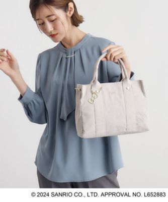 【Ｌｅｅ別注】ハローキティコーデュロイ刺繍スクエアトート（２００２３６５０５３）