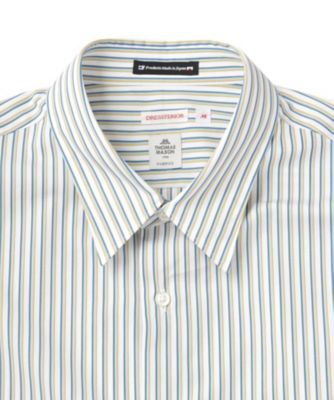 Stussy x THOMAS MASON コラボ ストライプシャツ S - メルカリ