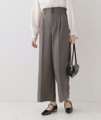 TIDリボン付きハイウエストダンスパンツ ほんのりハイウエスト