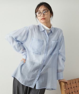 シアーダブルポケットシャツ【洗濯機洗い可】（2002366086