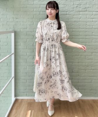 703.【ブライス ワンピース】花柄のクラシカルワンピース ※ 703