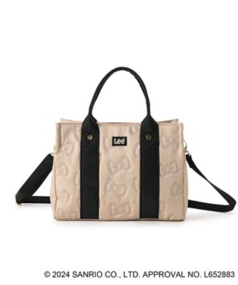 Lee別注】ハローキティリボンキルトトート