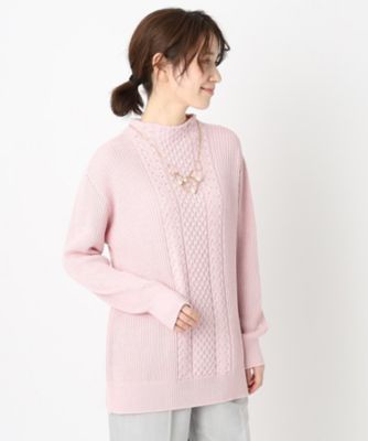手洗い可／M～4Lサイズ】パステルカラーチュニック丈プル