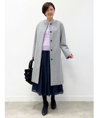 【ＷＥＢ限定カラーあり／手洗い可】フェザーヤーンニット（２００２３６７４１０）