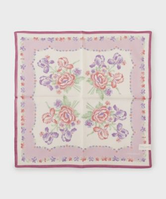 ＜LAURA ASHLEY＞ウェストウェルバンチ柄　プリントタオルハンカチ（２００２３６７５８０）