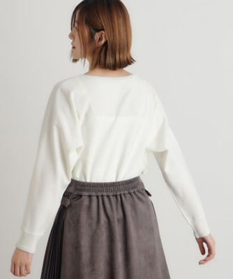 ウール混ラメドルマンプルオーバー（2002367835