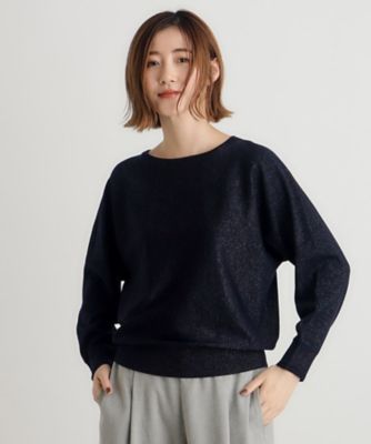 ✨未使用タグ付き✨ノーブル　ファインウールドルマンプルオーバー　日本製 ウール混ラメドルマンプルオーバー（2002367835