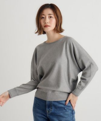 ウール混ラメドルマンプルオーバー（2002367835