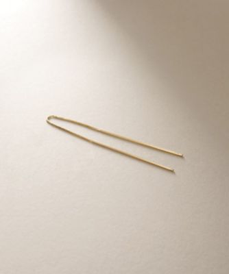 Ｋ１０丸線バー　フリンジピアス（２００２３６７９０１）