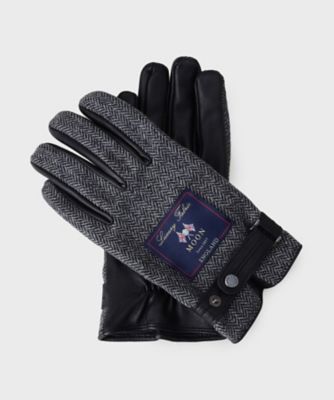 ＜tk. TAKEO KIKUCHI (Men)＞ファブリックコンビグローブ（２００２３６８０５１）