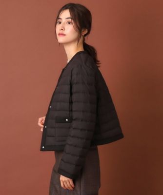 ゆうゆう様DRESSTERIOR ドレステリアノーカラーライトダウンジャケット