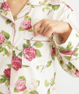 新品タグ付き　ローラアシュレイカミール柄プリントパジャマ ローラ アシュレイ LAURA ASHLEY カミール柄 プリントパジャマ