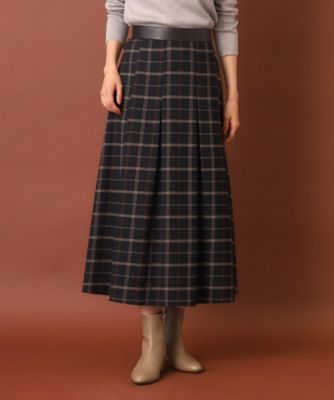 DRESSTERIORドレステリア　チェックタックスカート　CLASSY.掲載 ネット販売店 DRESSTERIORドレステリア チェックタックスカート
