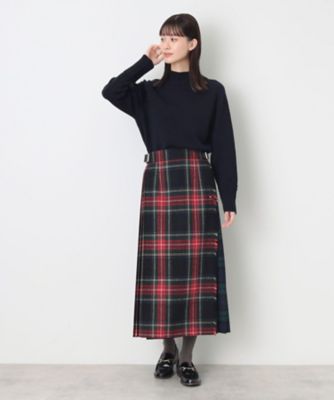 【洗える】ハイネッククロップドニット（ＸＳ～Ｌ）（２００２３６９７９０）