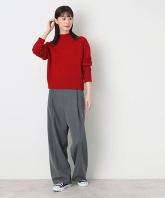 【洗える】ハイネッククロップドニット（ＸＳ～Ｌ）（２００２３６９７９０）