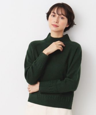 【洗える】ハイネッククロップドニット（ＸＳ～Ｌ）（２００２３６９７９０）