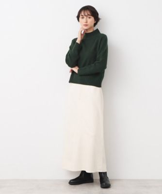 【洗える】ハイネッククロップドニット（ＸＳ～Ｌ）（２００２３６９７９０）