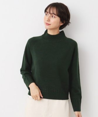 【洗える】ハイネッククロップドニット（ＸＳ～Ｌ）（２００２３６９７９０）
