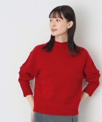 【洗える】ハイネッククロップドニット（ＸＳ～Ｌ）（２００２３６９７９０）