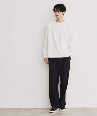 リンクスジャカード長袖Ｔシャツ（２００２３７０１４０）