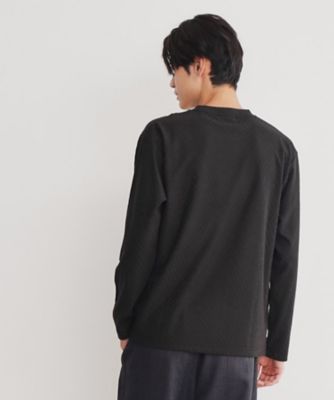 リンクスジャカード長袖Ｔシャツ（２００２３７０１４０）