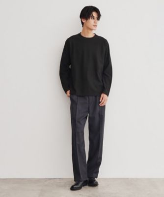 リンクスジャカード長袖Ｔシャツ（２００２３７０１４０）