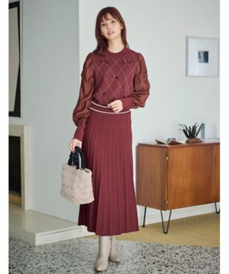 バックリボンショートブーツ（2002370202） | index