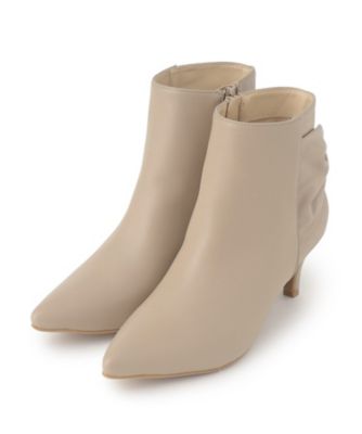 バックリボンショートブーツ（2002370202） | index