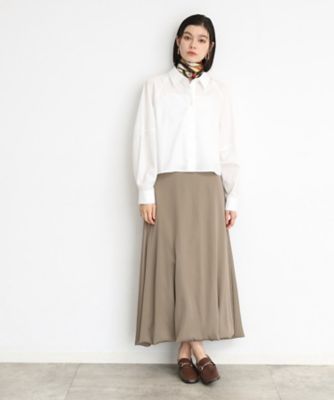 サテンバルーンスカート（2002370339） | THE SHOP TK