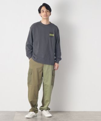 ピグメント染め】ロゴロンT（2002370340） | Dessin (Men