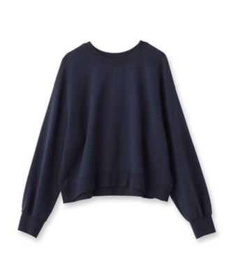 ニット オフタートルプルオーバー ネイビー レディース(M