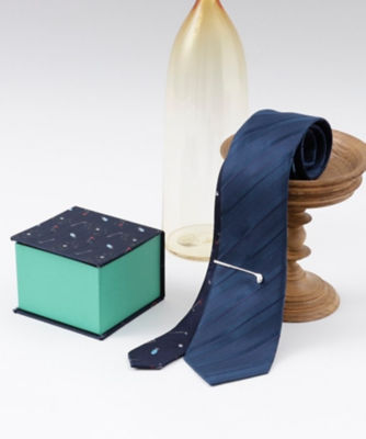 ＜TAKEO KIKUCHI (Men)＞【ＢＯＸセット】Ｅｎｊｏｙ　Ｓｐｏｒｔｓ　ネクタイ＆タイバー（２００２３７１７７５）