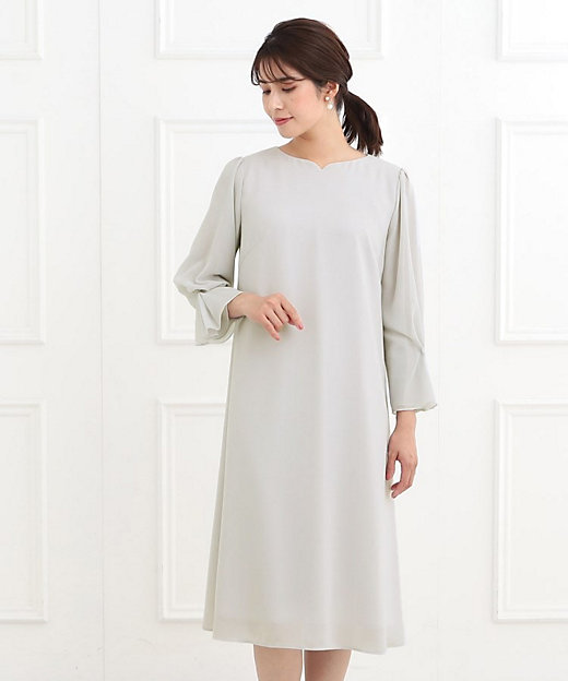 春SALE/フォーマル/洗える】スリーブデザインジョーゼット 春SALE/フォーマル/洗える】スリーブデザインジョーゼット