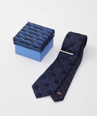 完売3本　タグ付　ポケモンネクタイ コンプセット　新品未使用品 ネクタイ】TAKEO KIKUCHI ネクタイ タイバーBOXセット｜① シルク100