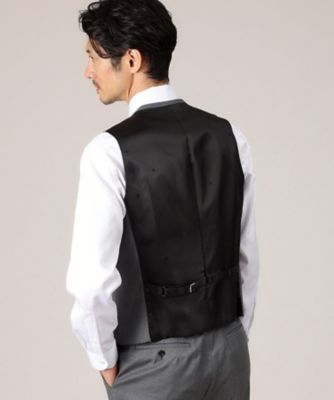 【ＤＯＲＭＥＵＩＬ　ＡＭＡＤＥＵＳ３６５】ダイアゴナル柄　ベスト　／３ピース対応（２００２３７２５７９）