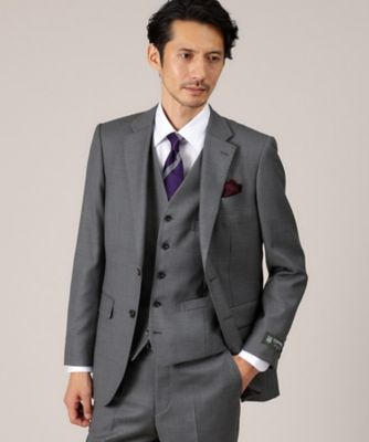 【ＤＯＲＭＥＵＩＬ　ＡＭＡＤＥＵＳ３６５】ダイアゴナル柄　ベスト　／３ピース対応（２００２３７２５７９）