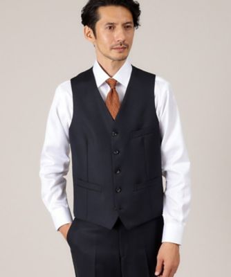 【ＤＯＲＭＥＵＩＬ　ＡＭＡＤＥＵＳ３６５】ダイアゴナル柄　ベスト　／３ピース対応（２００２３７２５７９）